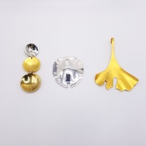 3-Signed Robert Lee Morris RLM Sterling Silver Pendants Lot Set Unisex